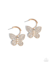 Load image into Gallery viewer, Butterfly Boundary - Gold - Paparazzi Accessories