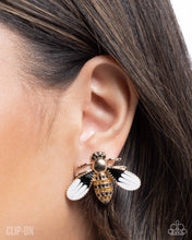 Load image into Gallery viewer, Blissful Bee - Gold - Paparazzi Accessories