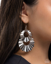 Load image into Gallery viewer, Crimped Consistency - Silver - Paparazzi Accessories