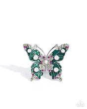 Load image into Gallery viewer, Fluttering Formal - Green - Paparazzi Accessories