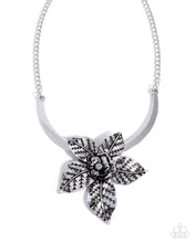 Load image into Gallery viewer, Botanical Broadcast - Silver - Paparazzi Accessories