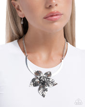 Load image into Gallery viewer, Botanical Broadcast - Silver - Paparazzi Accessories