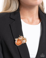 Load image into Gallery viewer, Pumpkin Pattern - Orange - Paparazzi Accessories