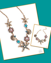 Load image into Gallery viewer, Complete Look - Starfish Song - Starfish Single - Paparazzi Accessories