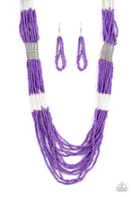 Load image into Gallery viewer, Let It BEAD - Purple - Paparazzi Accessories