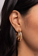 Curly Charisma - Gold - Paparazzi Accessories