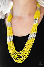 Load image into Gallery viewer, Let It BEAD - Yellow - Paparazzi Accessories