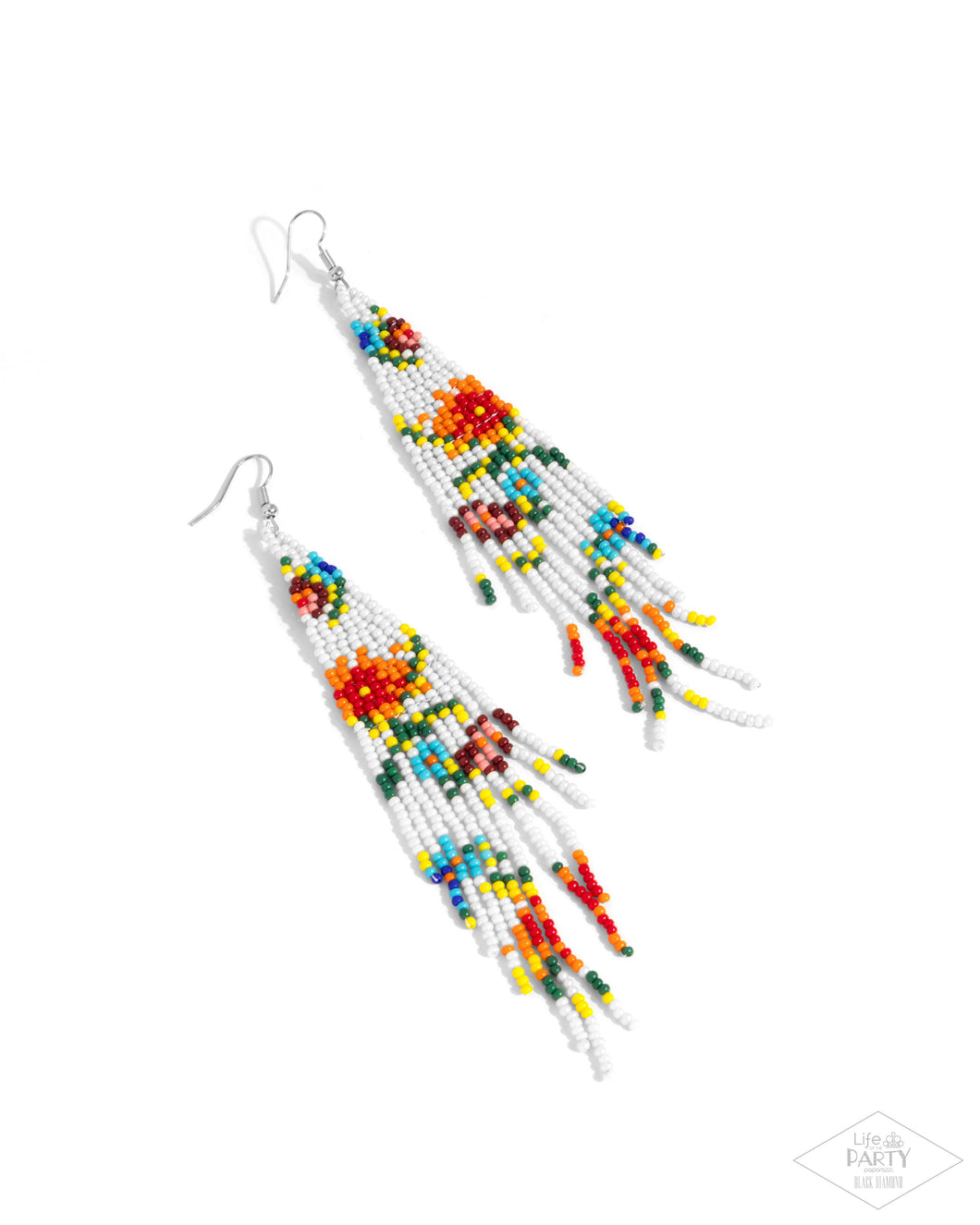 Beaded Gardens - White - Paparazzi Accessories