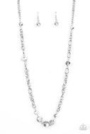 Prismatic Pick-Me-Up - Silver - Paparazzi Accessories