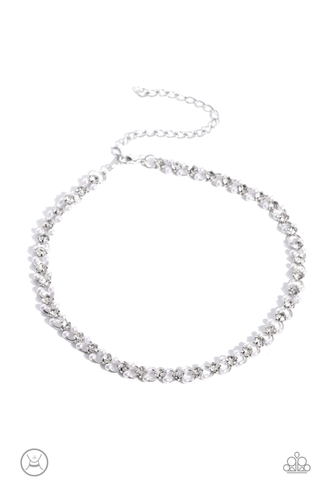 Classy Couture - White - Paparazzi Accessories