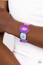 Load image into Gallery viewer, Painted Pairing - Purple - Paparazzi Accessories