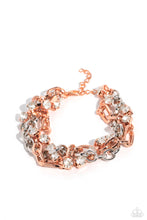 Load image into Gallery viewer, Totally Two-Toned - Two-Tone Taste - Copper - Paparazzi Accessories