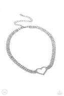 Rows of Romance - White - Paparazzi Accessories