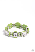 Load image into Gallery viewer, Evolving Elegance - Changing Class - Developing Dignity - Transforming Taste - Green - Paparazzi Accessories