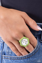 Load image into Gallery viewer, Evolving Elegance - Changing Class - Developing Dignity - Transforming Taste - Green - Paparazzi Accessories