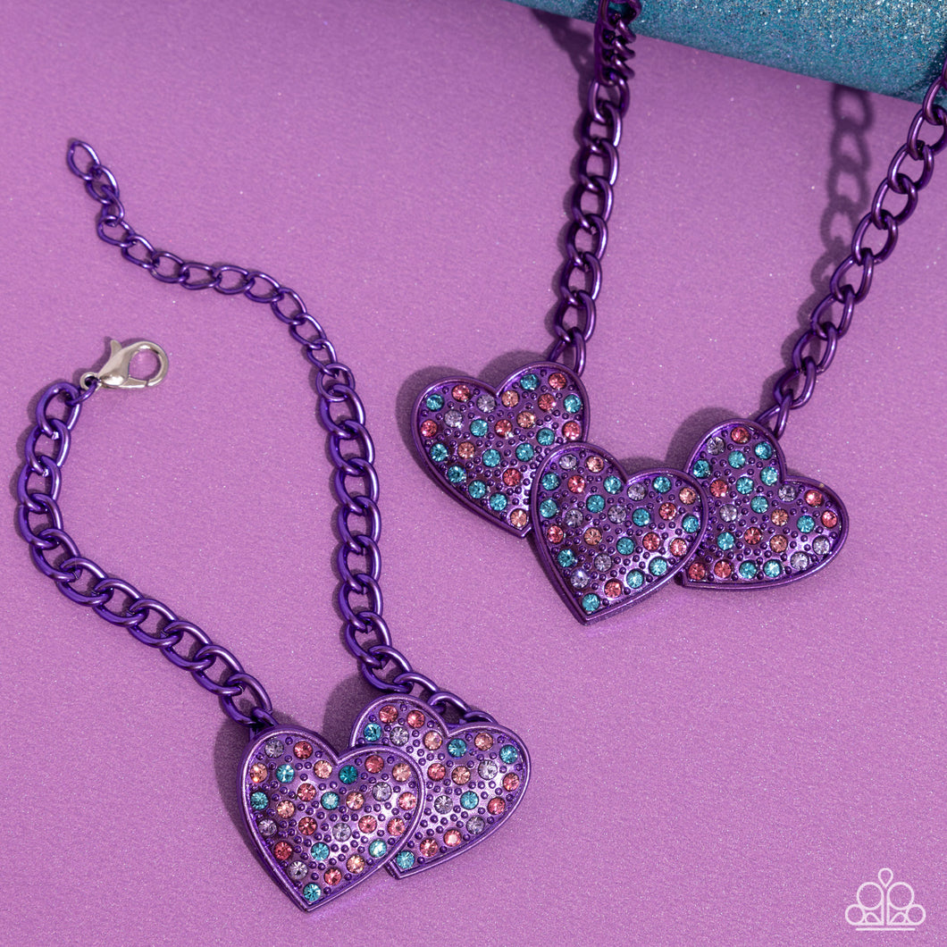 Low-Key Lovestruck - Lovestruck Lineup - Purple - Paparazzi Accessories