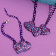 Low-Key Lovestruck - Lovestruck Lineup - Purple - Paparazzi Accessories