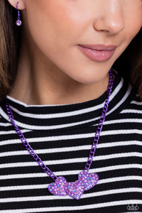 Low-Key Lovestruck - Lovestruck Lineup - Purple - Paparazzi Accessories