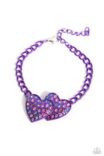 Load image into Gallery viewer, Low-Key Lovestruck - Lovestruck Lineup - Purple - Paparazzi Accessories