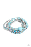 True Loves Theme - Blue - Paparazzi Accessories