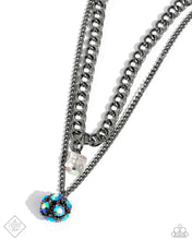 Load image into Gallery viewer, Flair for the Fierce - Blue - Paparazzi Accessories