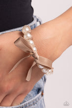 Load image into Gallery viewer, Ribbon Rarity - Brown - Paparazzi Accessories