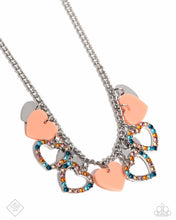 Load image into Gallery viewer, Look the HEART - Orange -Paparazzi Accessories