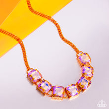 Load image into Gallery viewer, I SQUARE to Secrecy - Orange - Paparazzi Accessories