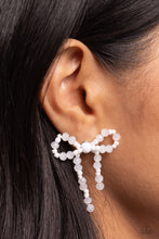 Load image into Gallery viewer, The BOW Must Go On - White - Paparazzi Accessories