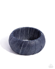 Load image into Gallery viewer, Denim Delight - Blue - Paparazzi Accessories