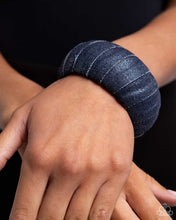 Load image into Gallery viewer, Denim Delight - Blue - Paparazzi Accessories