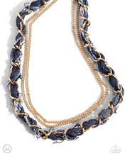 Load image into Gallery viewer, Denim Danger - Gold - Paparazzi Accessories