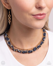 Load image into Gallery viewer, Denim Danger - Gold - Paparazzi Accessories