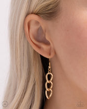 Load image into Gallery viewer, Denim Danger - Gold - Paparazzi Accessories