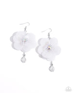Oversized Opulence - White - Paparazzi Accessories