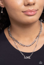 Load image into Gallery viewer, Lovely Layers - White - Paparazzi Accessories