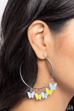 Load image into Gallery viewer, Bemusing Butterflies - Blue - Paparazzi Accessories
