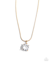 Load image into Gallery viewer, Pronged Premiere - Gold - Paparazzi Accessories