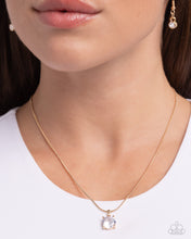 Load image into Gallery viewer, Pronged Premiere - Gold - Paparazzi Accessories