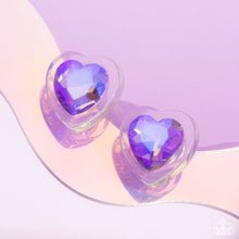 Load image into Gallery viewer, Heart-Pounding Haute - Purple - Paparazzi Accessories