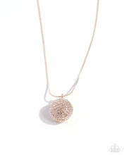 Load image into Gallery viewer, Bedazzled Bravado - Rose Gold - Paparazzi Accessories