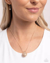Load image into Gallery viewer, Bedazzled Bravado - Rose Gold - Paparazzi Accessories
