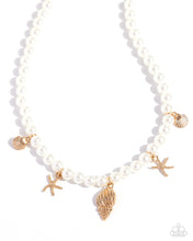 Load image into Gallery viewer, Beachcomber Beauty - Gold - Paparazzi Accessories