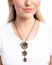 Load image into Gallery viewer, Wallflower Whimsy - Brass - Paparazzi Accessories