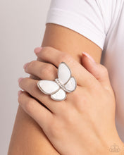 Load image into Gallery viewer, Aerial Admiration - White - Paparazi Accessories