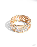 Subtly Scattered - Gold - Paparazzi Accessories