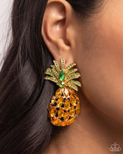 Load image into Gallery viewer, Pineapple Pizzazz - Yellow - Paparazzi Accessories