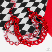 Load image into Gallery viewer, Colorful Canvas - Red - Paparazzi Accessories