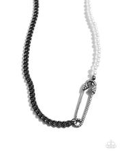Load image into Gallery viewer, Safety Pin Style - Black - Paparazzi Accessories