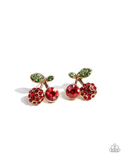 Load image into Gallery viewer, Cherry Candidate - Gold - Paparazzi Accessories